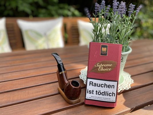 Supreme Choice hat einen fein-milden Geschmack und brennt nicht auf der Zunge
