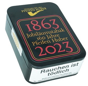 Jubiläumstabak 160 Jahre Pfeifen Huber