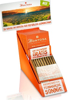 Das Montosa Mini Cigarillo, erdacht, kreiert und produziert bei Arnold André Dominicana